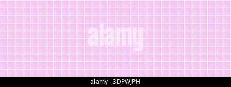 Pink tile design for wall and floor. Stock Vector