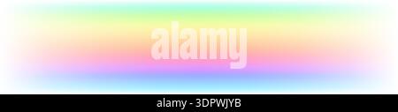 Soft blurred background with gradient rainbow color palette Stock Vector