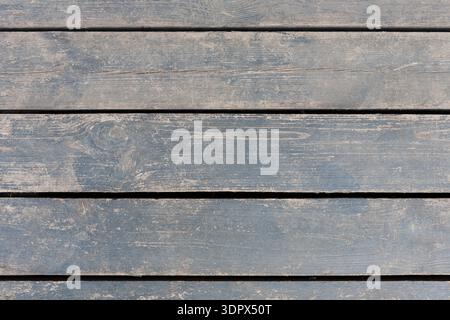 Wooden Planks With a Weathered Look on a Surface Suitable for Various Uses Stock Photo
