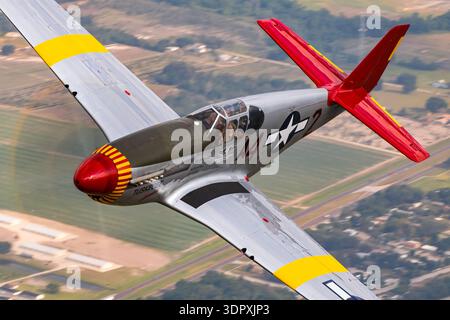 The North American P-51C Mustang, serial 44-10947, was a modified air ...
