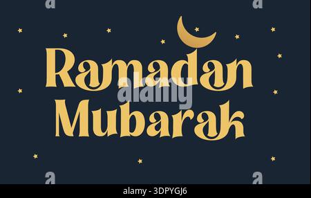 Ramadan Mubarak Stock Vector