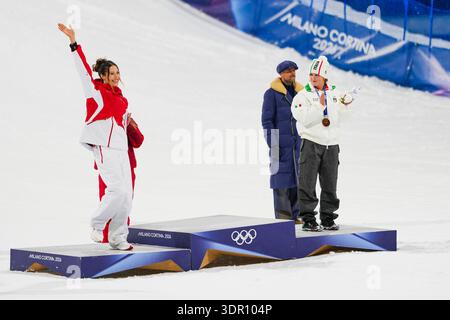 Ailing Eileen GU of China (Silver Medal), Freestyle Skiing Women's ...