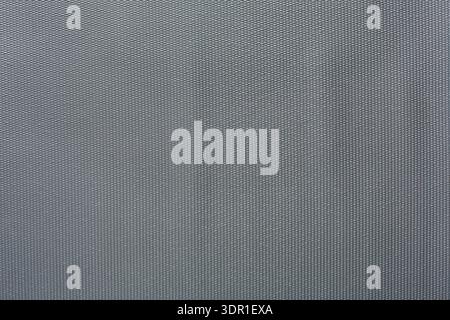 Gray Fabric Background With Simple Texture Showing Detailed Weave Pattern in Close View Stock Photo