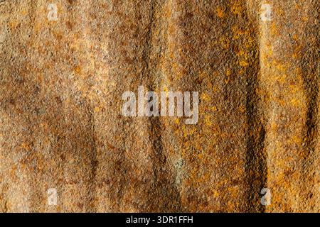Textured Surface Shows Layers and Color Variations Found in Natural Rocks Stock Photo