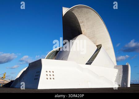 auditorio de tenerife adan martin santa cruz de tenerife canary islands spain Stock Photo