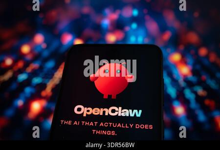 AI Agent by OpenClaw Stock Photo