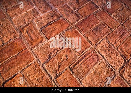 brick walkway - Mexico Stock Photo