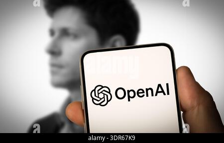 OpenAI company for artificial intelligence Stock Photo
