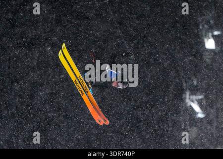 Livigno, Italy 20260217. Tormod Frostad in the men's freeski Big Air in ...