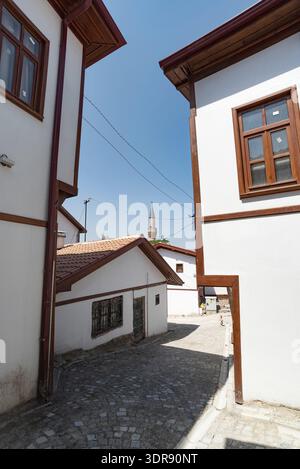 Ankara Castle and the houses inside Stock Photo - Alamy