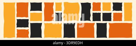 Color restangle frames with place for text. Stock Vector