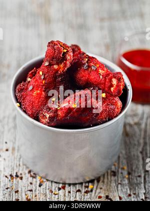 Spicy fried chicken Stock Photo