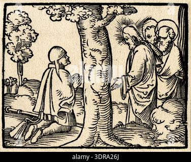 Leper Rattle This artwork depicts Christ healing the leper, highlighting divine ...