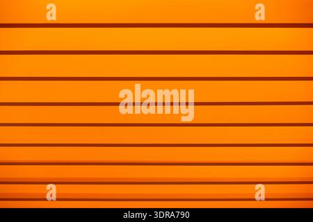 Orange striped abstract background. Geometric color gradient. Minimal composition Stock Photo