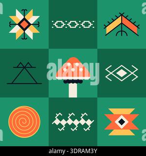 Nature and ecology - flat design style illustration Stock Vector