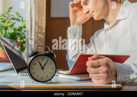 Time Management and Project Deadline Concept. Stock Photo