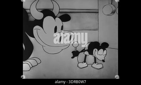 'Steamboat Willie' (1928) is a pioneering animated film by Walt Disney ...