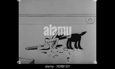 STEAMBOAT WILLIE MICKEY MOUSE short animation, the first with sound ...