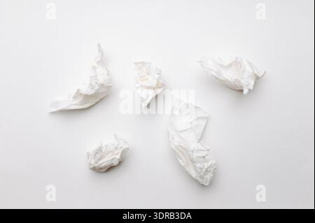 Sleek Aesthetic Focusing On Tissue Fragments To Enhance Visual Appeal Of Products Stock Photo
