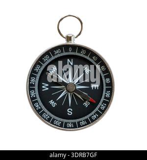 Compass isolated on white background Stock Photo