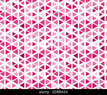 Abstract geometric pattern. Seamless vector background. Red and pink halftone. Graphic modern pattern. Simple lattice graphic design Stock Vector