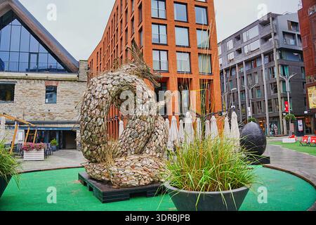 Rotermann Quarter in Tallinn, Estonia Stock Photo
