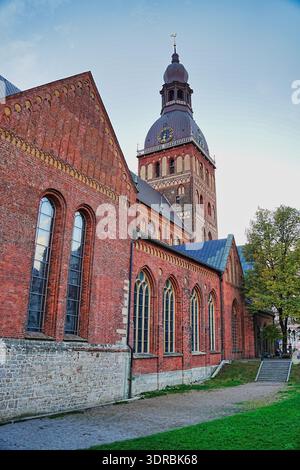 Evang. Riga Cathedral, Latvia Stock Photo
