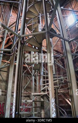 Spiral staircase Stock Photo