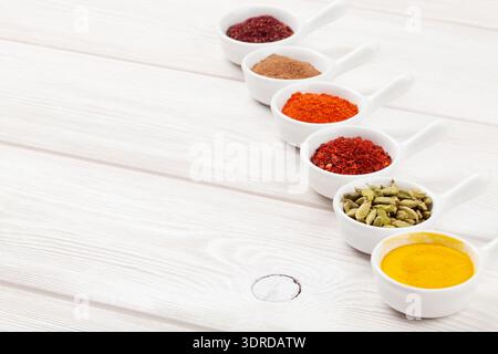 Various spices Stock Photo