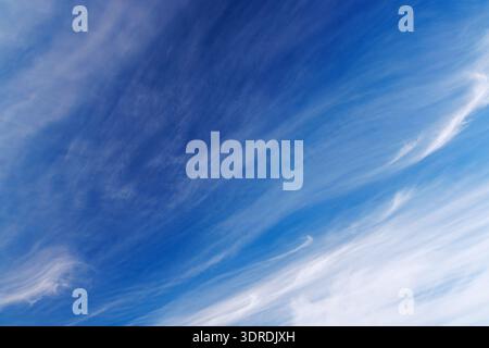 A breathtaking majestic sky with dramatic clouds Stock Photo