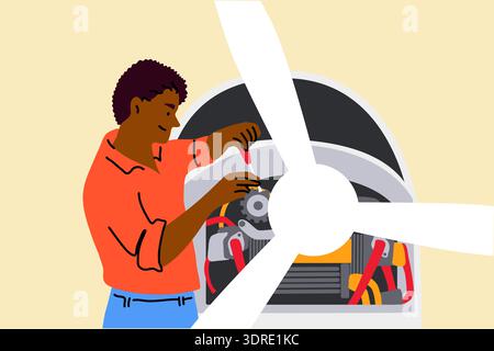 Work, repair, engineering, mechanics concept Stock Photo