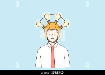 Great idea, business development, innovation concept Stock Photo