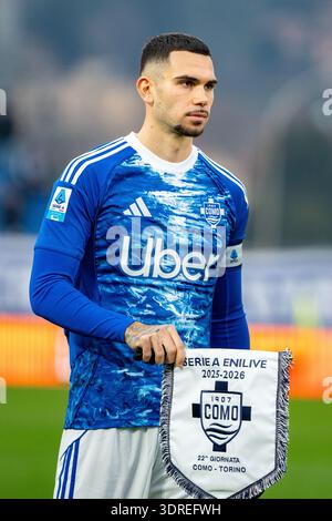 Lucas Da Cunha seen during Serie A game between teams of Como 1907