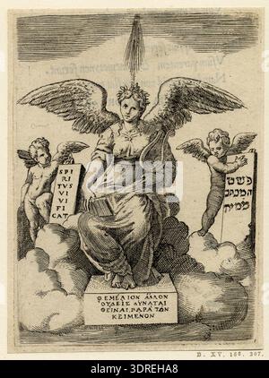 This 1555 engraving by Giulio Bonasone, Plate 132 of the Emblems of ...