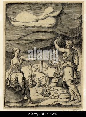 This 1555 engraving from 'Emblems of Achilles Bocchius' depicts ...