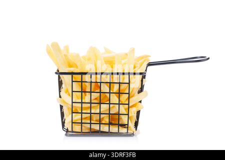 French fries isolated on a white background Stock Photo