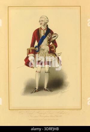 Royal Riband This circa 1845 chromolithograph with hand-colouring on chine-collé ...
