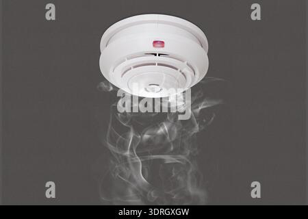 Smoke Detector Stock Photo
