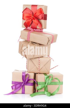Gift boxes Stock Photo