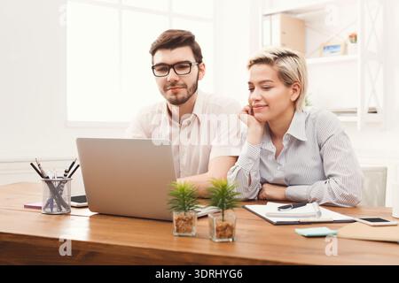 Collage of Young Professionals Working Together in an Office Setting During Daytime Stock Photo