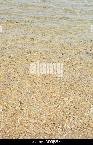Brown wavy water surface, background image, Germany Stock Photo