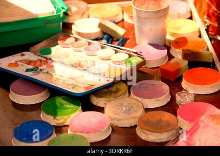 Paintbox Stock Photo
