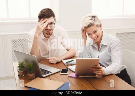 Business Team Working Together in a Modern Office During a Meeting in the Afternoon Stock Photo
