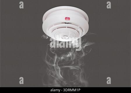 Smoke Detector Stock Photo