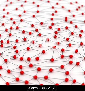 Network Connection Stock Photo