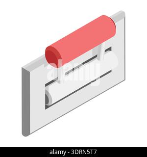 3D Isometric Flat Vector Set of Electric Breakers Stock Photo