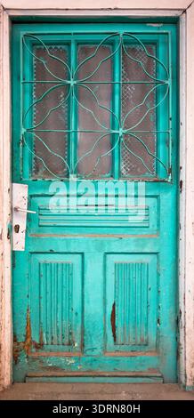 Wooden Door Stock Photo