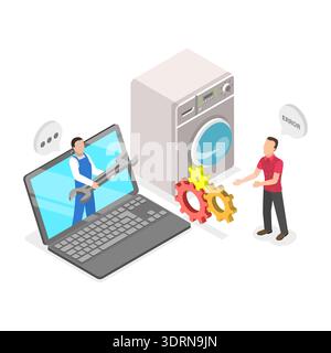 3D Isometric Flat Vector Conceptual Illustration of Product Quality Stock Photo