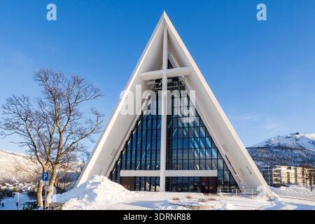Norway - Tromso, Arctic Cathedral Stock Photo