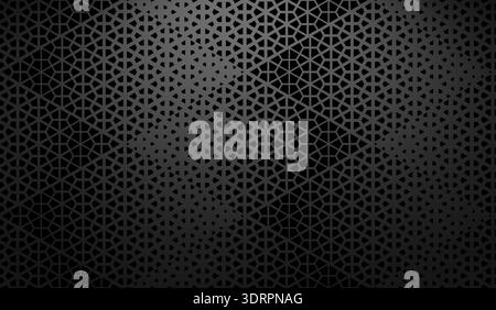 Abstract geometric pattern. A seamless vector background. Black ornament. Graphic modern pattern. Simple lattice graphic design Stock Vector